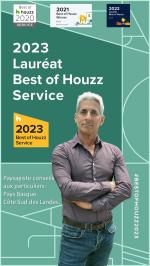 Paysagiste Pays Basque laureat best Houzz Pro-Jardin 2023