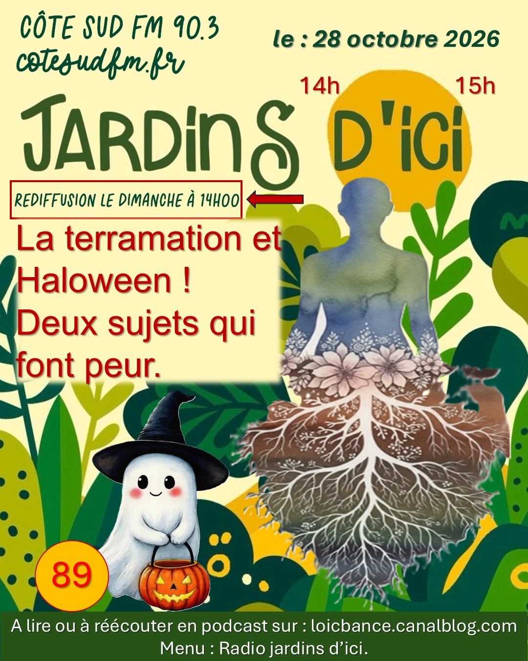 Toussaint, terramation et Halloween par Paysagiste Pays Basque