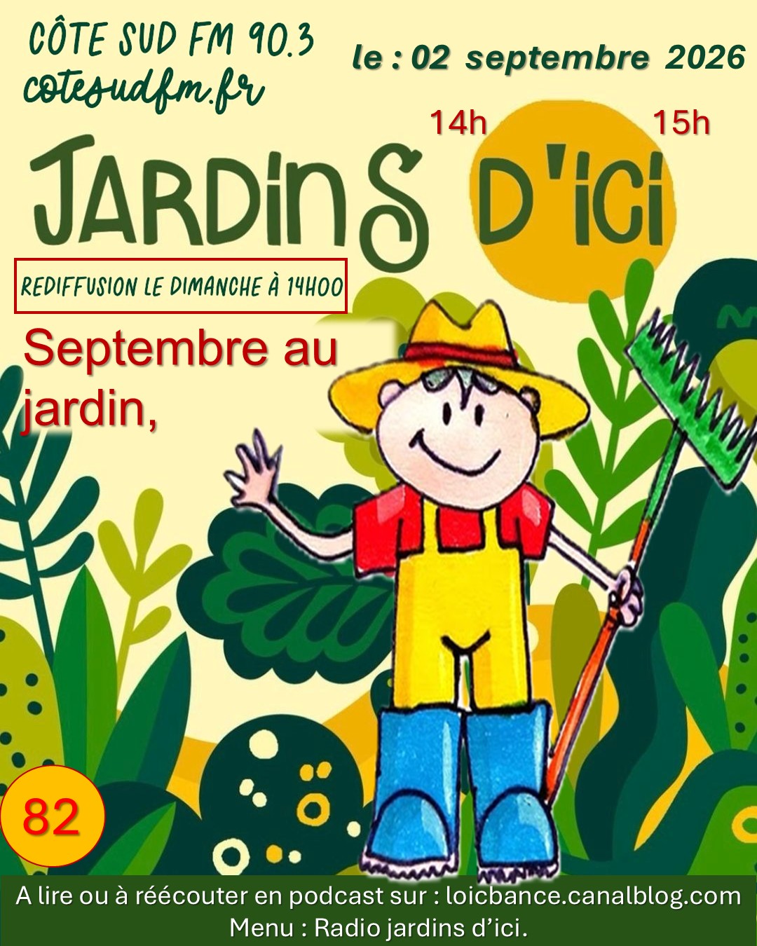 Septembre 2026 au jardin. Les travaux.